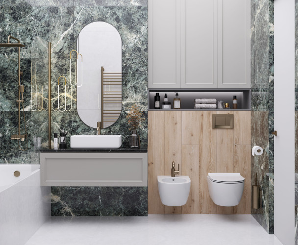 Керамогранит Laparet Nembus Green Полированный 60x60