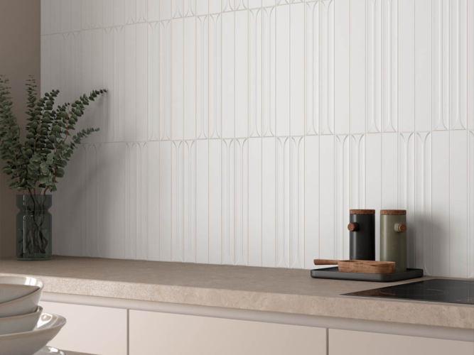 Плитка Equipe Hopp 31170 Bro White 5x40