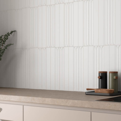 Плитка Equipe Hopp 31170 Bro White 5x40