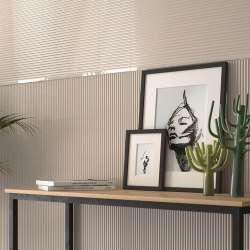 Плитка Equipe Costa Nova 28535 Onda Beige Pale Matt 5x20