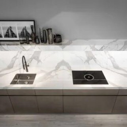 Керамогранит Laminam I Naturali Bianco Statuario Venato LAMF005778 5.6 mm 100x300