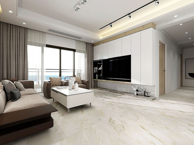 Керамогранит Global Tile Century GT1206020702SSDGR Бежевый 60x120