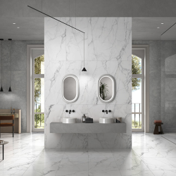 Керамогранит Vitra K958005R Statuario Белый Матовый R10A Ректификат 60x120