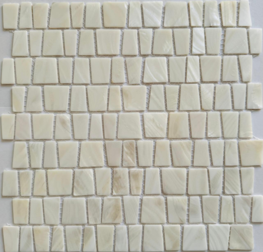 Мозаика Pixel Mosaic PIX775 из натурального перламутра, чип произвольный, сетка 285х285х2 мм