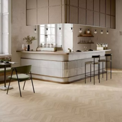 Керамогранит Rondine J91651 Dream Ecru Chevron 7.5x40.7