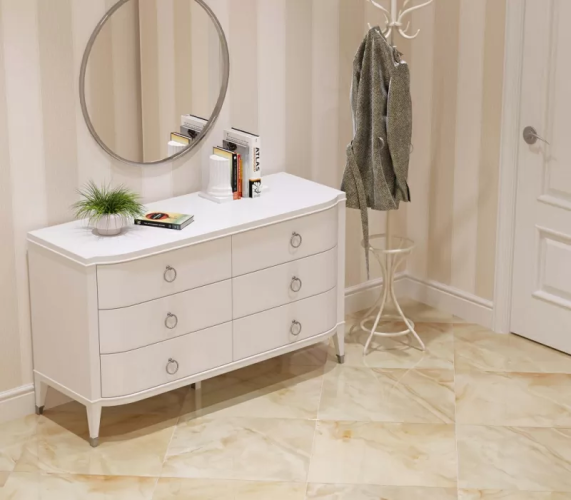 Керамогранит Kerranova K-95/LR Onice Milky Lapp 60x60