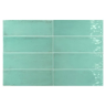 Плитка Equipe Fango 30682 Aquamarine Gloss 5x15