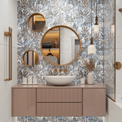 Керамогранит Buono Ceramica EVL4801C Emma Fiore Decoro carving 60x120