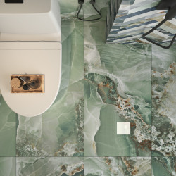 Керамогранит ITC Agate Green Polished 60x120