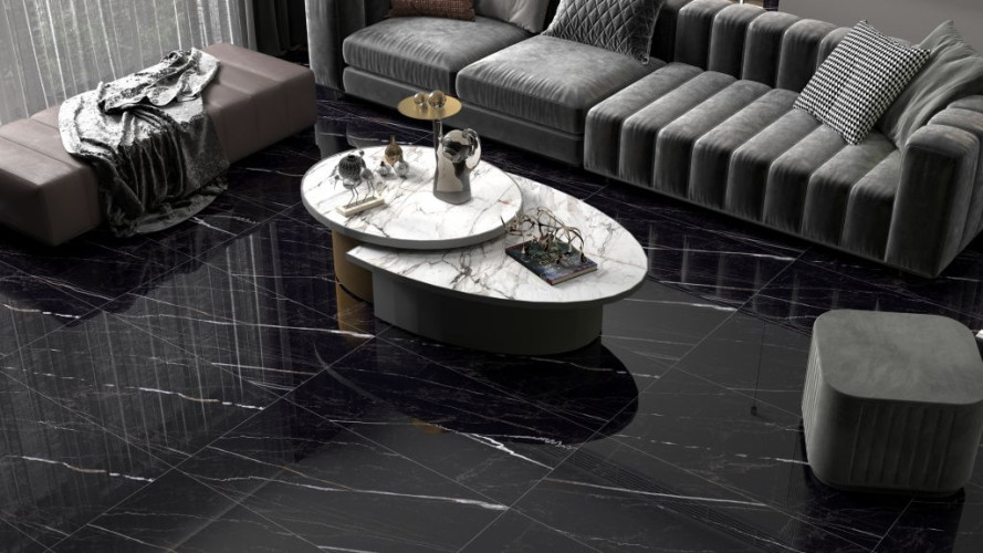 Керамогранит Neodom N12047 Luxury Nero Rock Polished 60x120