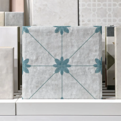 Керамогранит Motto Ницца Ница Аква Декор 2 20x20 арт. N100120