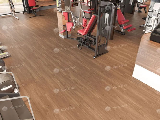 Кварцвиниловая плитка Alpine Floor Sequoia Темная ЕСО 6-12 LVT