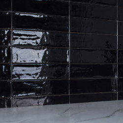 Плитка Smile Tile Liguria Black 7.5x30