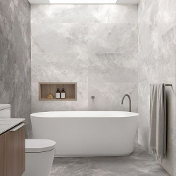 Керамогранит Global Tile Twist GT120608501MCR Серый 60x120