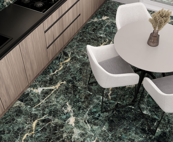 Керамогранит Laparet Nembus Green Полированный 60x120