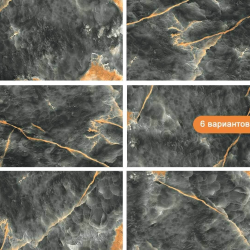 Керамогранит Gravita 78901741 Volcanic Nero Shiny Sugar 60*120