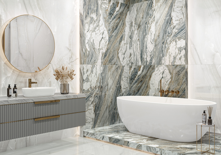 Керамогранит LCM 60120SWX00P Snow Onyx 60x120