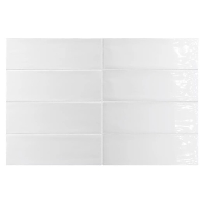 Плитка Equipe Fango 30684 Blanc Gloss 5x15