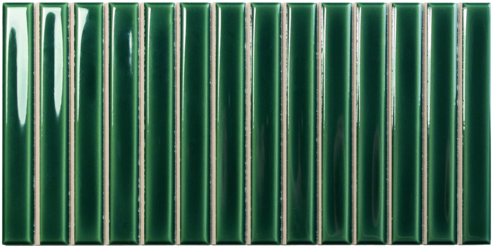 Керамическая плитка Wow 128702 Sweet Bars Royal Green 12.5x25