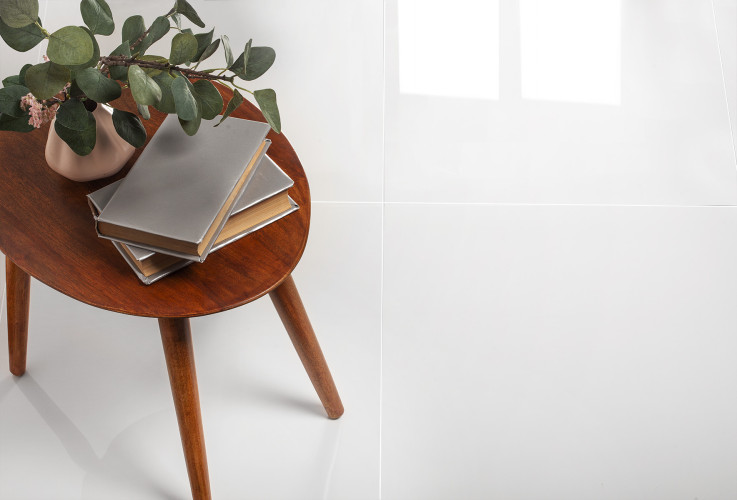 Керамогранит Staro Mono Snow White Polished 60x120