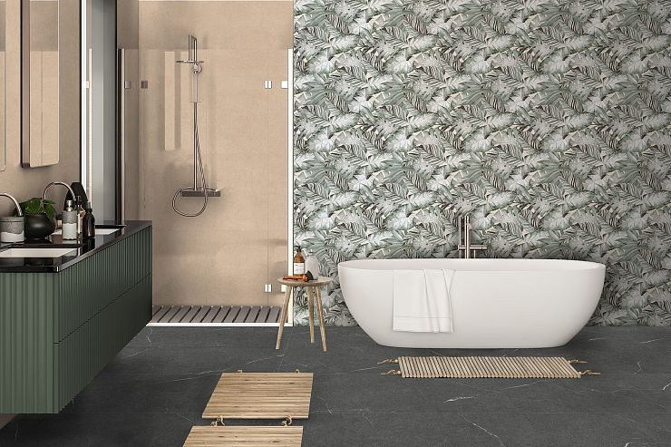 Керамогранит Global Tile Tropical GT1206014217MCR Зеленый 60x120