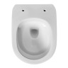 Унитаз ABBER Bequem AC1129 подвесной белый, безободковый, смыв торнадо