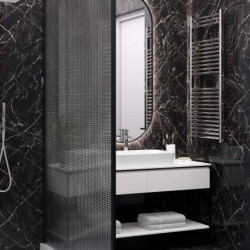 Керамогранит Laparet Black Arkadia черный полированный 60х120