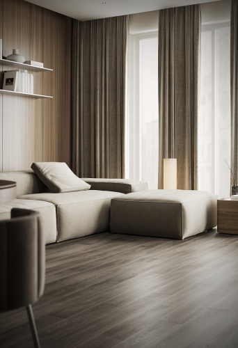 Кварцевый ламинат SPC Fargo Bevel Дуб Бастион 50-6191-41