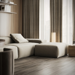 Кварцевый ламинат SPC Fargo Bevel Дуб Бастион 50-6191-41