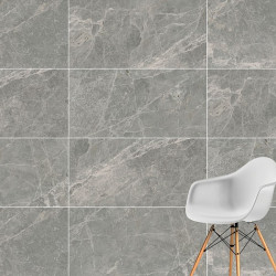 Керамогранит Vitra K951326LPR Marmostone Темно-серый 60x120