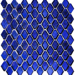Мозаика LeeDo Ceramica Diamanti di cobalto (24x42x6) 282x310, структурированная полуглянцевая