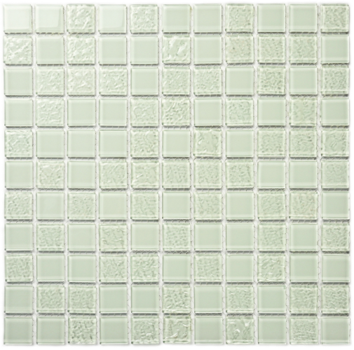 Мозаика Bonaparte White Rose (25х25х3,5) 300х300, глянцевая рельефная