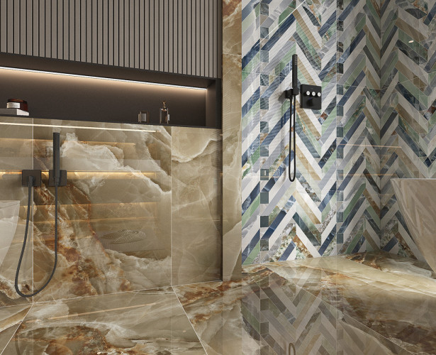 Керамогранит ITC Agate Coffe Polished 60x120