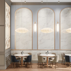 Керамогранит Idalgo Calacatta Pearl / Калакатта Жемчуг LLR 60x120