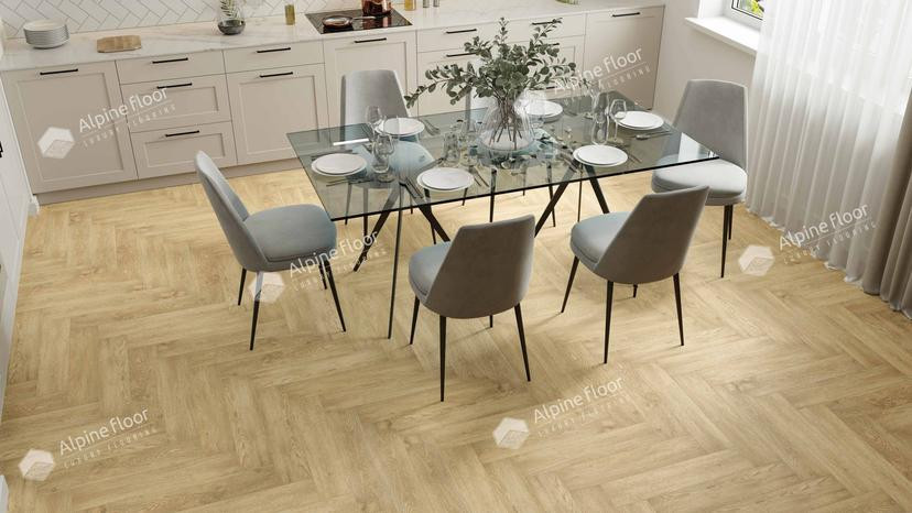 Кварцвиниловая плитка Alpine Floor Parquet Light Дуб Ваниль Селект ЕСО 13-3 MC