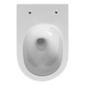 Унитаз ABBER Bequem AC1128 подвесной белый, безободковый, смыв торнадо