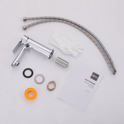 Смеситель ABBER Weiss Insel AF8010 для раковины, хром