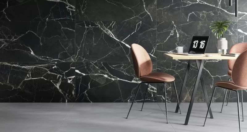 Керамогранит Vitra K947790R SilkMarble Порто Неро Матовый 60x60