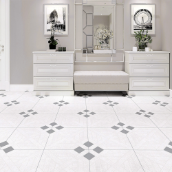 Керамогранит New Trend GP6CEF00 Creta Flori Blanco 41x41