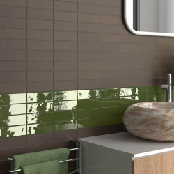 Плитка Equipe Fango 30675 Green Gloss 5x15