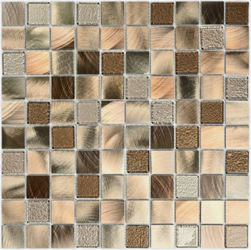 Мозаика Bonaparte Titan Bronze (30х30х4) 318х318, глянцевая