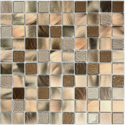 Мозаика Bonaparte Titan Bronze (30х30х4) 318х318, глянцевая