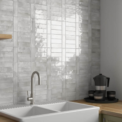 Плитка Equipe Coco 27990 Amber Grey Glossy 5x15