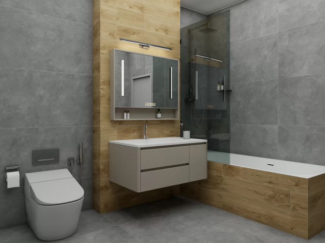 Керамогранит Duna CE0L64M01 Cemento Gris Matt 60x120