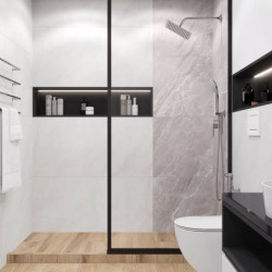 Керамогранит Laparet Horison Blanco светло-серый х9999294912 матовый карвинг 60x60