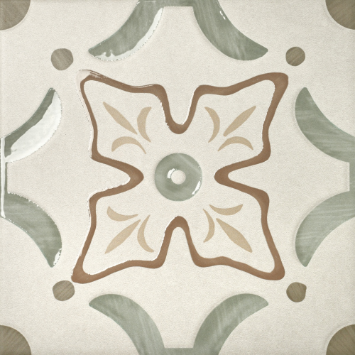 Керамогранит Motto Вельвет Taupe Decor 3 20x20 арт. N100193