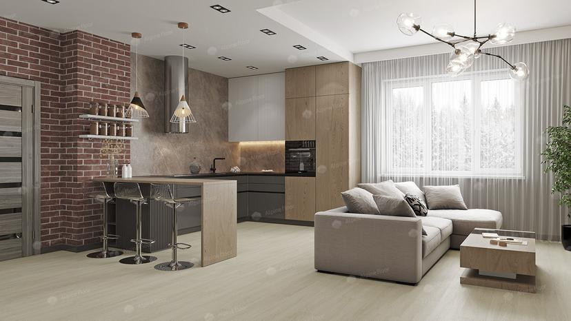 Кварцвиниловая плитка Alpine Floor Solo Ленто ЕСО 14-5 MC