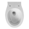 Унитаз ABBER Bequem AC1127 подвесной белый, безободковый, смыв торнадо и струйный смыв