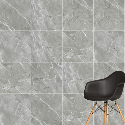 Керамогранит Vitra K947791R SilkMarble Бреча Серый Матовый 60x60