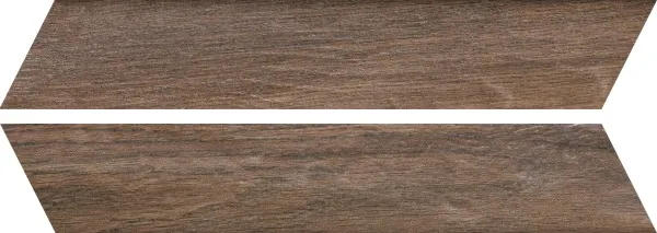 Керамогранит Rondine J86582 Vintage Brune Chevron 7.5x40.7